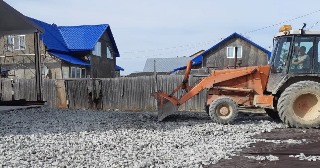 Отсыпка участка Дагестанские Огни, цена от 205 р./куб.